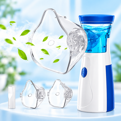 Nefivia™ Yeni Nesil Mesh Buhar Cihazı  – Sessiz, Hafif ve Taşınabilir
